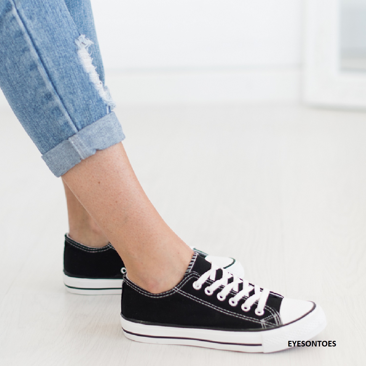 Ladies Canvas Plimsoll Trainers Girls Womens Skate Lace Up Flat Pumps Casual | eBay